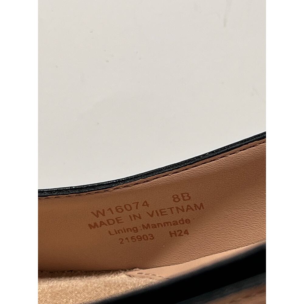 Cole Haan The Go-To Pump Shoes Block Heel Black Leather Womens 8 - Picture 7 of 10